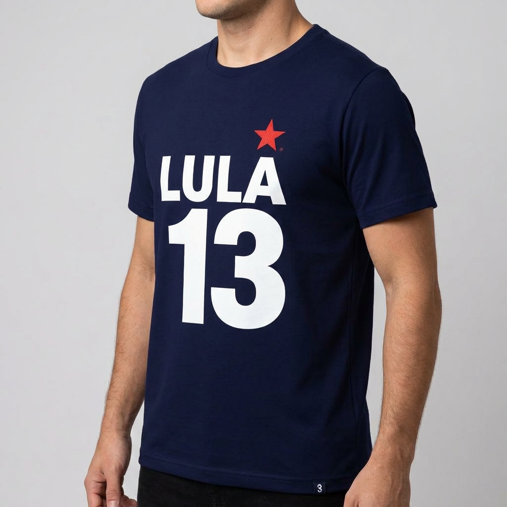 Camiseta Lula 13 Marinho Azul marinho - foto 2