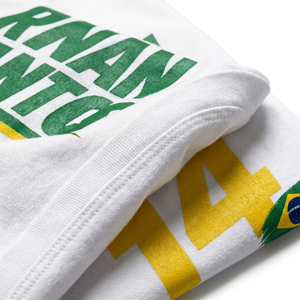 Camiseta Renan Santos 14 Branca Branca - foto 3